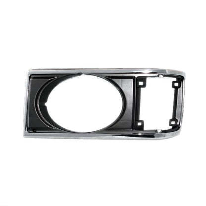 Fits Land Cruiser 60 Series (Round Headlights) Chrome Front Grille Bezel - Left Side