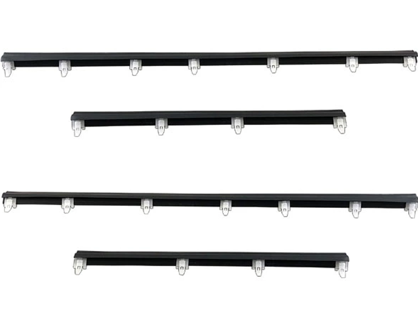 BRIGHTZ Weatherstrip 4PC Set Fits Toyota Land Cruiser 60 61 62 BJ61V FJ62G HJ60V