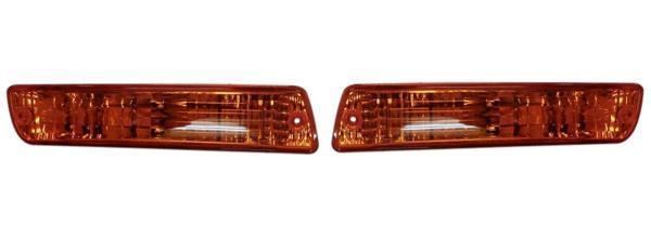 Crystal Front Turn Signal Lamp Orange Fits Toyota Land Cruiser 80 Series