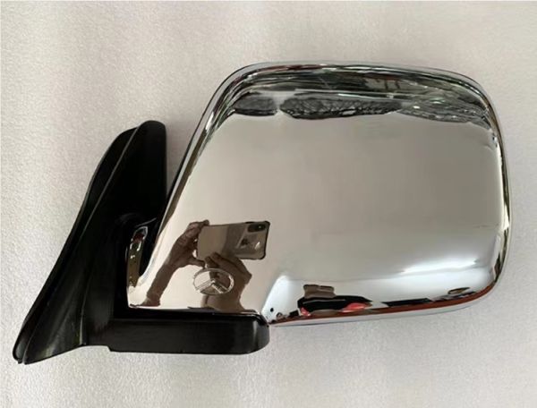 Power Door Mirror Left Side Chrome for Toyota Land Cruiser 80 1989-1997