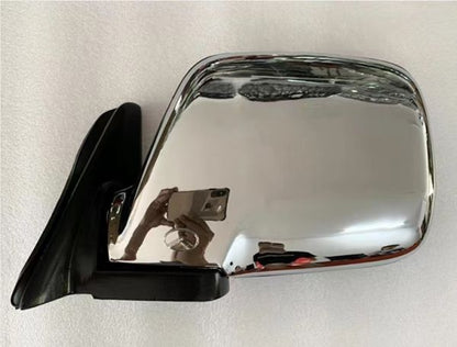 Power Door Mirror Left Side Chrome for Toyota Land Cruiser 80 1989-1997