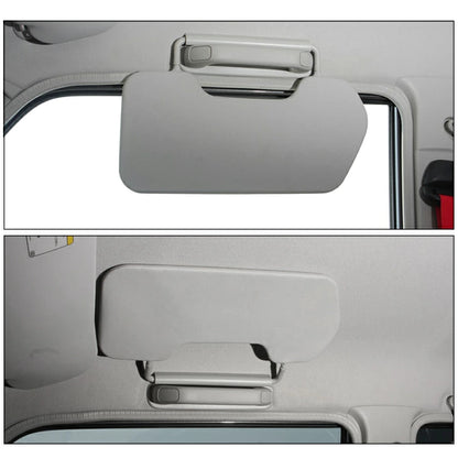 Side Visor Set for Toyota Land Cruiser 70 Series GRJ76K GRJ79K Gray