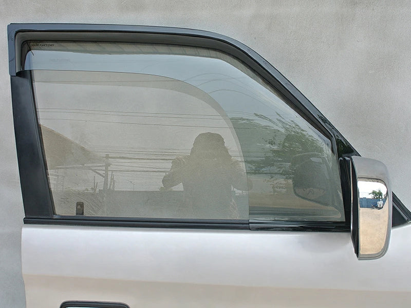 Door Visor Set for Toyota Land Cruiser Prado 90 95 KDJ90 KZJ90 RZJ90 VZJ90 3-Door