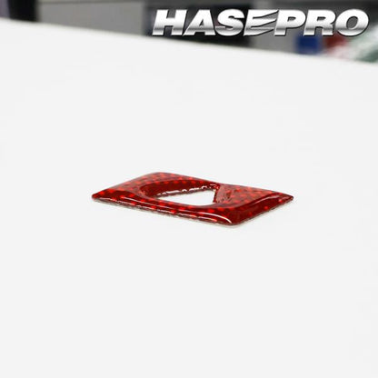 Hasepro TOYOTA Land Cruiser 70 GDJ76W Hazard Switch Garnish Magical Carbon NEO Red