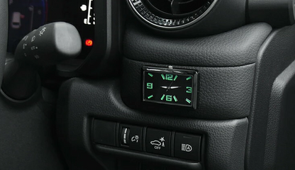 Car Analog Clock Fits Toyota Land Cruiser Prado 90 Series Luminous Dial 48x32mm
