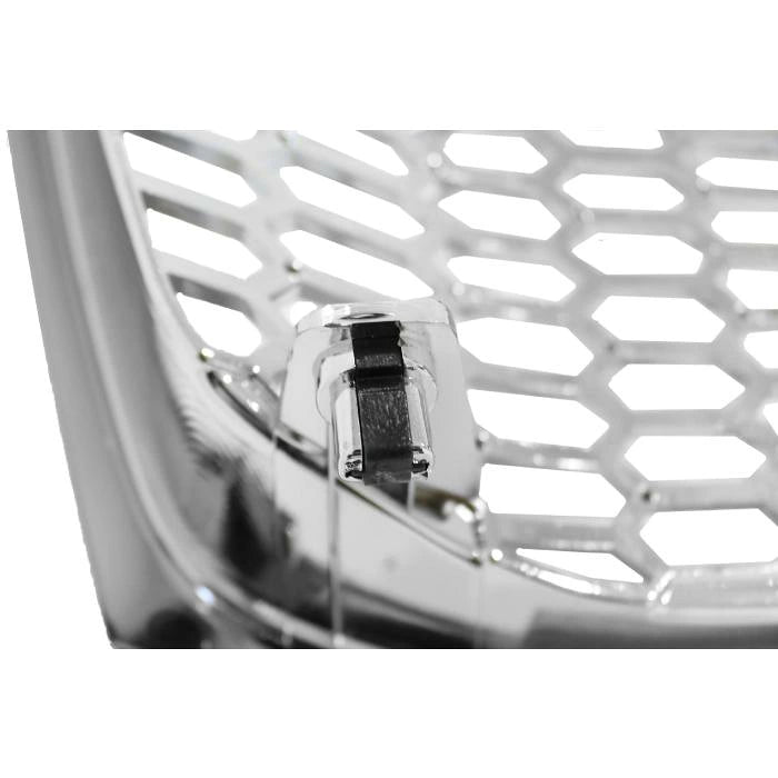 Chrome Mesh Front Grille Fits Toyota Land Cruiser 100 101 Early Vintage Style
