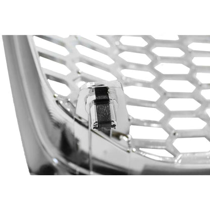 Chrome Mesh Front Grille Fits Toyota Land Cruiser 100 101 Early Vintage Style