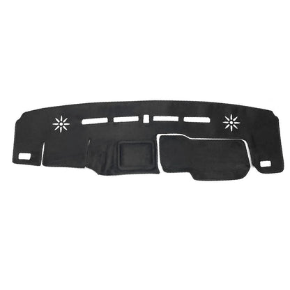 POG-MAX Dashboard Mat for Daihatsu Hijet Truck S500P S510P Jumbo Black Suede