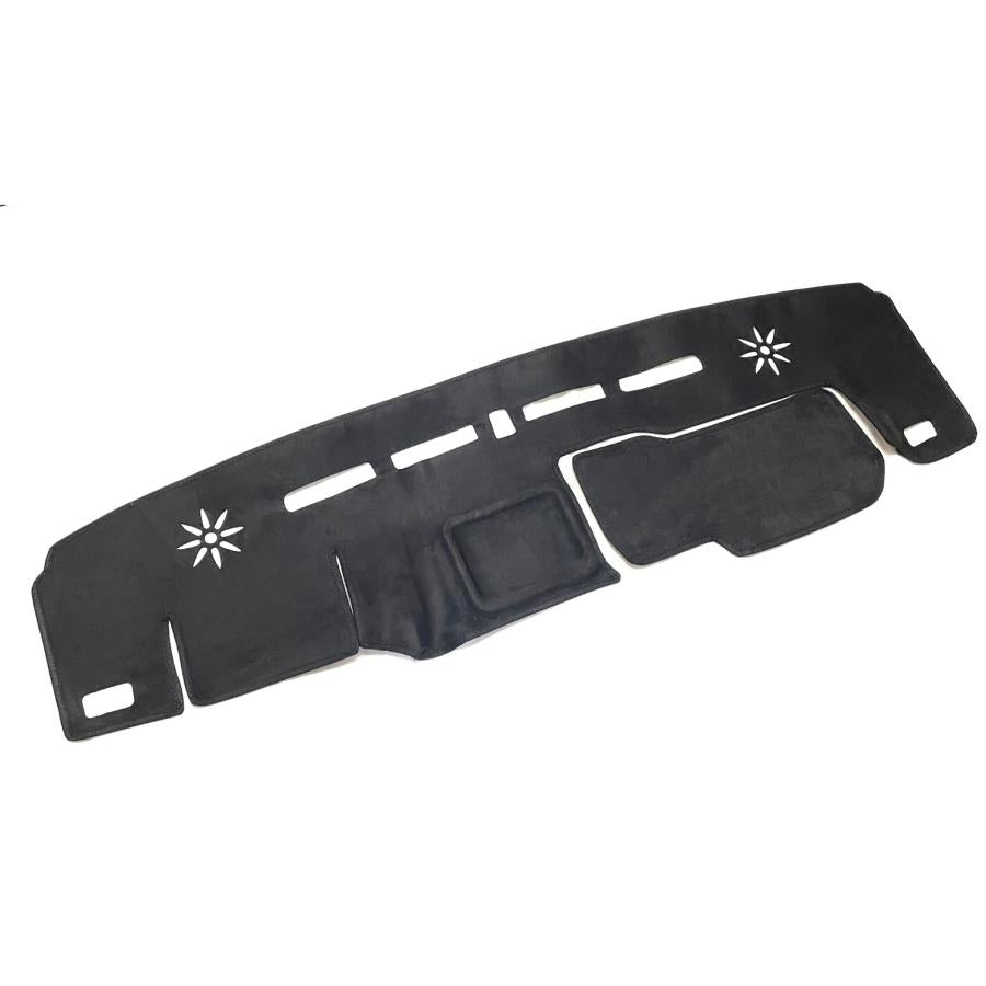POG-MAX Dashboard Mat for Daihatsu Hijet Truck S500P S510P Jumbo Black Suede