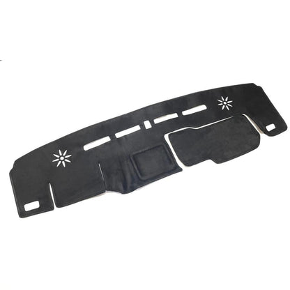 POG-MAX Dashboard Mat for Daihatsu Hijet Truck S500P S510P Jumbo Black Suede
