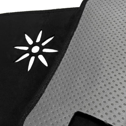 POG-MAX Dashboard Mat for Daihatsu Hijet Truck S500P S510P Jumbo Black Suede