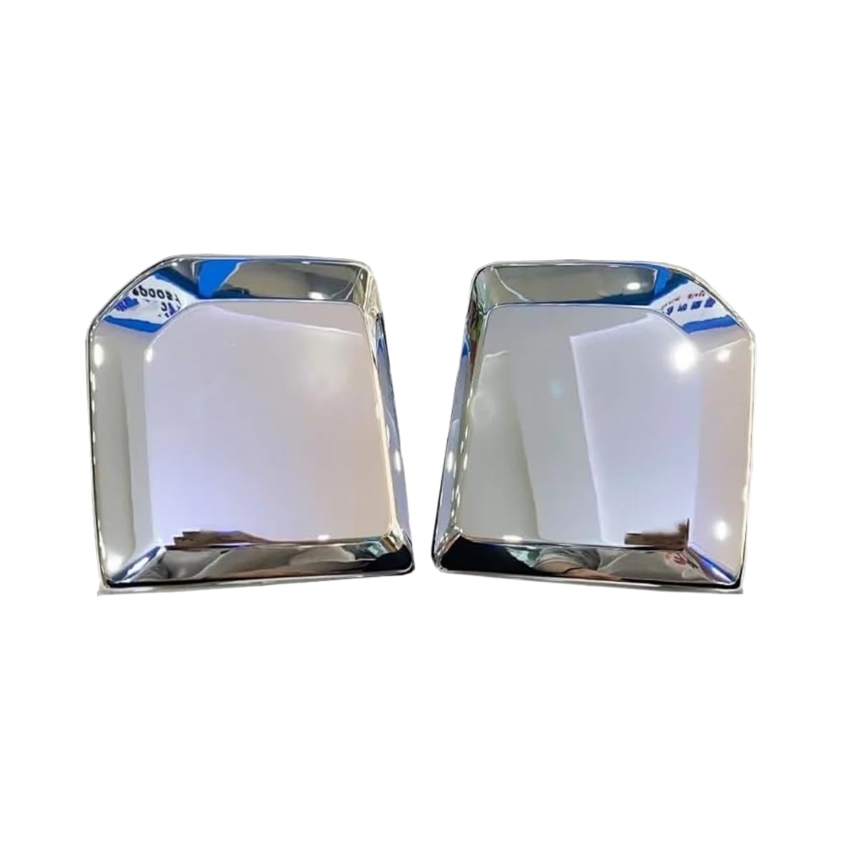 Chrome Side Mirror Covers Fits Toyota Land Cruiser 70 Series LC70 LC76 2024-
