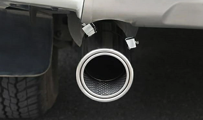 Made of SUS304 Exhaust Tip Muffler Tail Pipe Chrome Polished Trim Land Cruiser 70