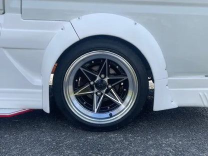 Front Works Fenders (Left & Right) for Honda Acty Truck HA3/HA4 (1990–1999) | FRP White Gel Coat Finish (Painting Required)