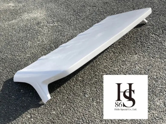 Front Visor for Honda Acty Truck HA3/HA4 (1990–1999) | FRP White Gel Coat Finish