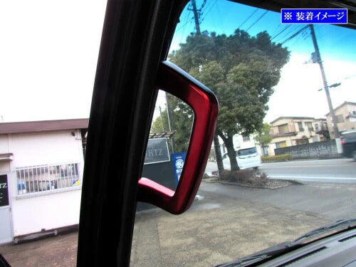 BRIGHTZ Assist Grip Red 2PC for Honda Acty Truck HA8 HA9