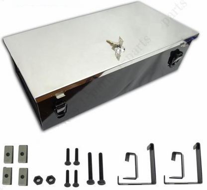 Daihatsu HIJET Side Tool Box Locker S200P S210P S201P S211P S500P S510P Genuine Mini truck silver-collar