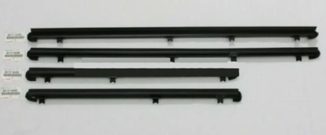 Toyota Genuine JDM 4Runner Front Rear Inner Door Glass Weatherstrip Set OEM GX460