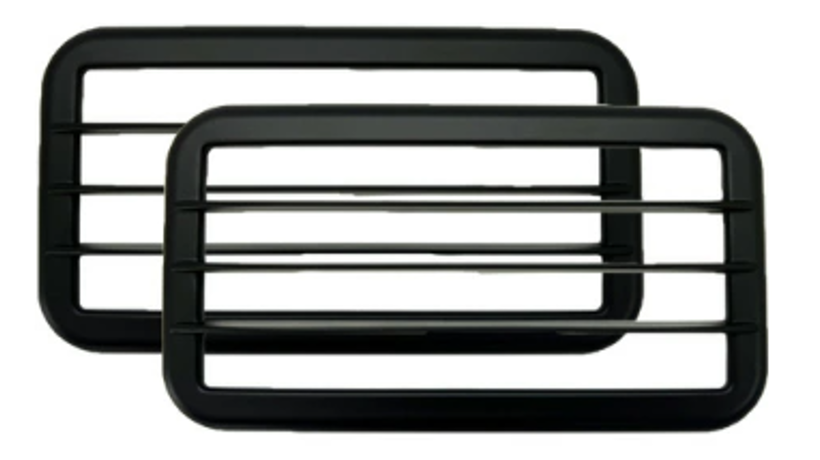 Carry truck DA16T Series Tail Lamp Cover 2P Chrome color (silver)