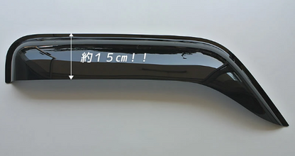 Big Wide Visor Dark Smoke for Suzuki Carry DA16T Super Carry DA16T