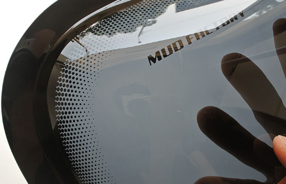 Big Wide Visor Dark Smoke for Suzuki Carry DA16T Super Carry DA16T