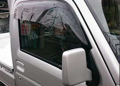 Super Wide Visor Light Smoke for Suzuki Carry DA16T Super Carry DA16T