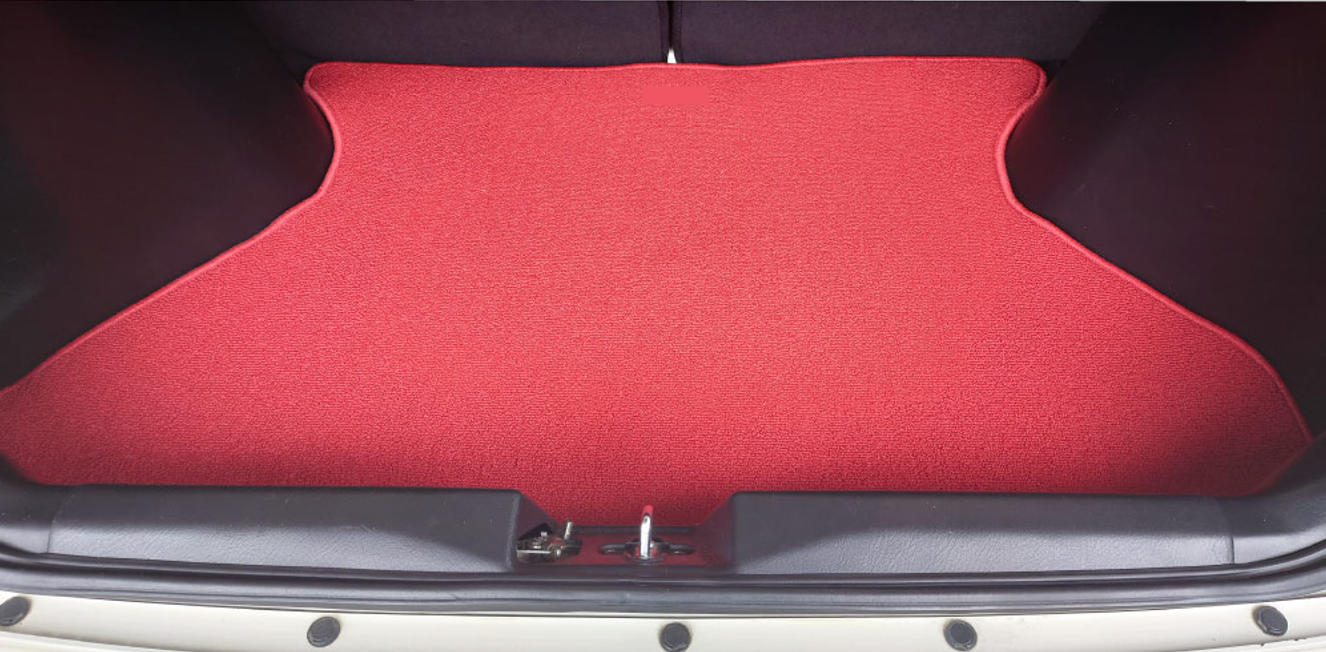 For HONDA Civic EK9 Luggage mats Cargo mat Red