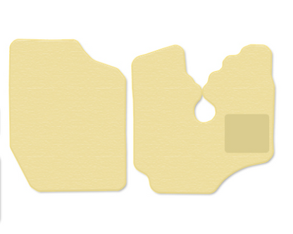 For Subaru Sambar TT1 TT2 Separate Floor Mat Beige Ivory For MT Only