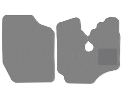 For Subaru Sambar TT1 TT2 Separate Floor Mat Gray For MT Only