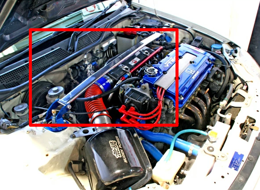 For HONDA Civic EK9 Front Strut Tower Bar M&M