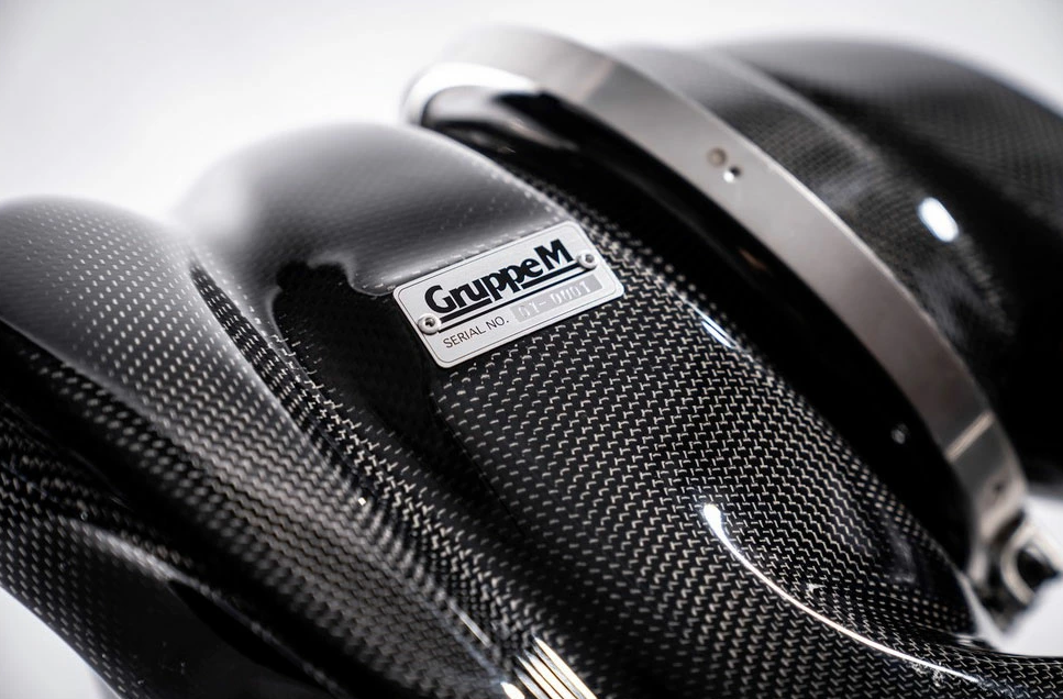 For HONDA Civic EK9 B16B 1997-2000 RAM AIR SYSTEM CARBON DUCT INTAKE KIT GruppeM