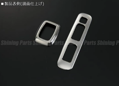 Stainless Steel Power Window Switch Panel Mirror Finish for Carry Truck Super Carry DA16T