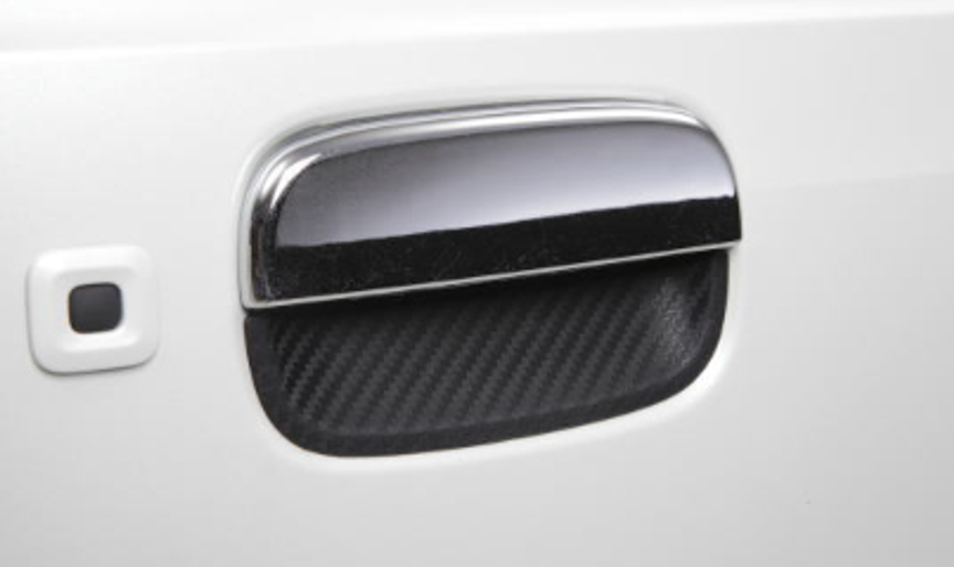 Door Handle Undercover Rubber Type Carbon Style for Suzuki Carry Truck Super Carry DA16T