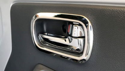 Inside Door Bezel Stainless Steel Mirror Finish for Suzuki Carry Truck Super Carry DA16T
