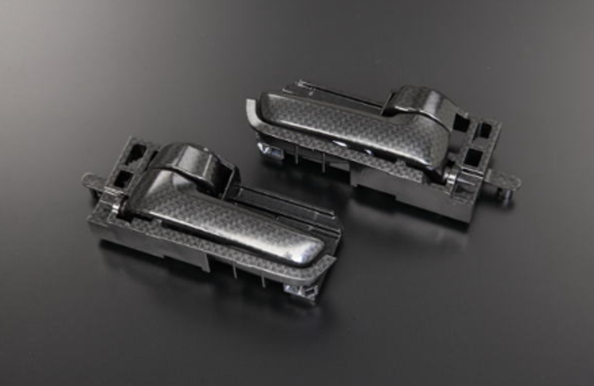 Inner Handle Stock Replacement Type Carbon Tone for Suzuki Carry Truck Super Carry DA16T