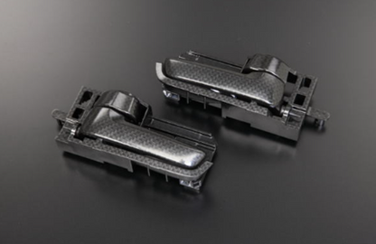 Inner Handle Stock Replacement Type Carbon Tone for Suzuki Carry Truck Super Carry DA16T