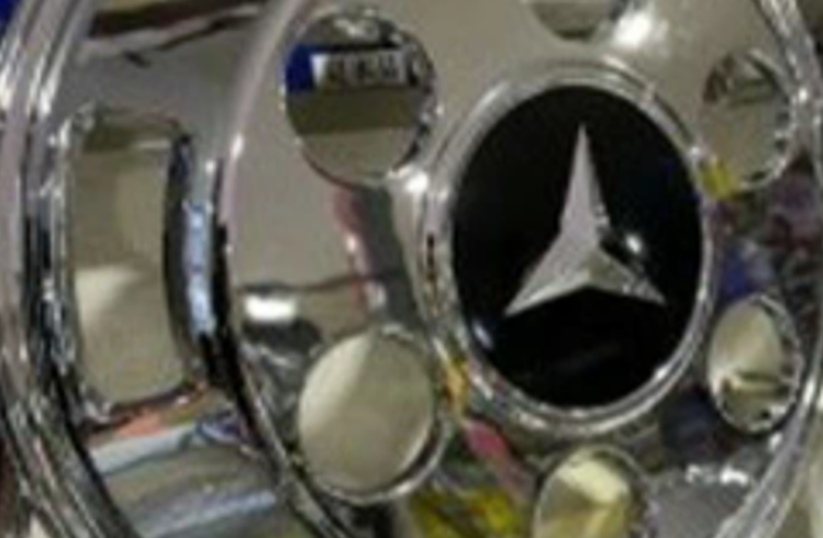 12-inch DX Chrome Wheel Caps and Black Film Set for Suzuki Carry DA16T