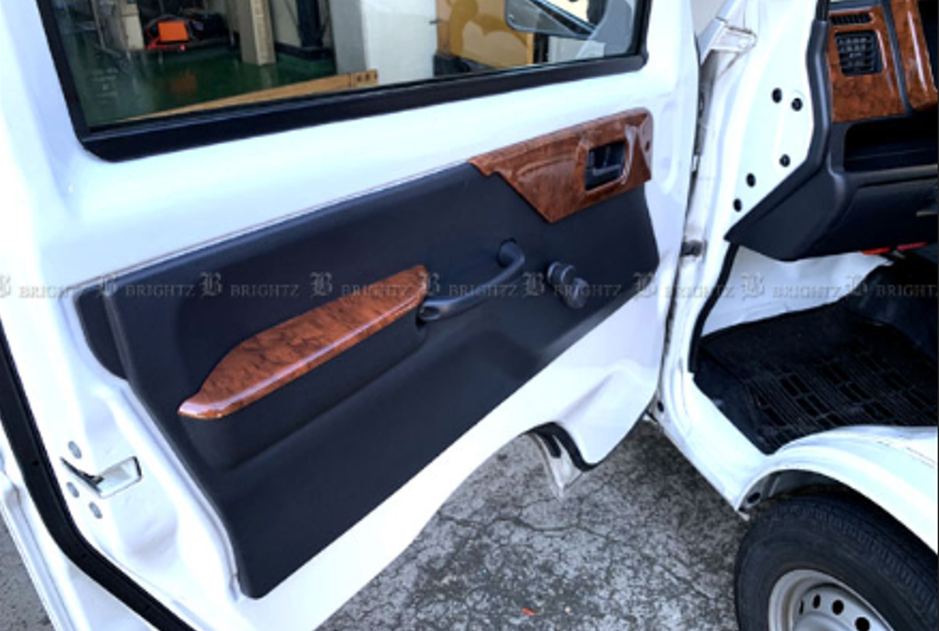 Interior Panel 9-piece Set Wooden Style for Suzuki Carry Truck DA16T