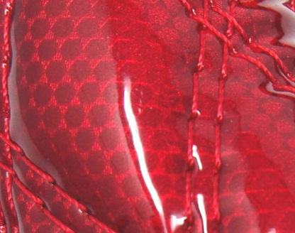 Handle Cover W Stitching Red for Light Truck