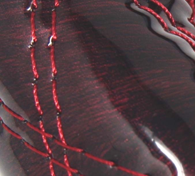 Handle Cover W Stitching Orion Burgundy for Light Truck