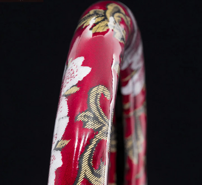 Handle Cover Cherry Blossom Pattern Red for Light Truck