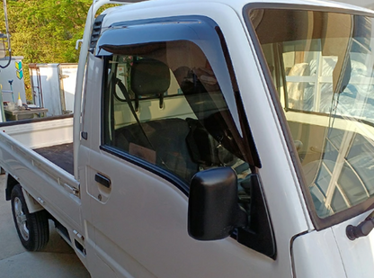 Big Wide Visor Dark Smoke for Normal Mirrors(NM-type) Subaru Sambar Truck KS3/KS4 Van Dias Dias Classic KV3/KV4