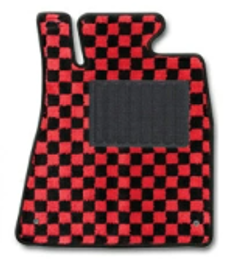 Floor Mat Checkered Red for Honda Acty Truck HA6 HA7