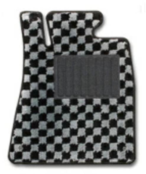 Floor Mat Checkered Gray for Honda Acty Truck HA6 HA7