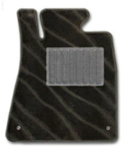 Floor Mat Wave Pattern Black for Honda Acty Truck HA6 HA7