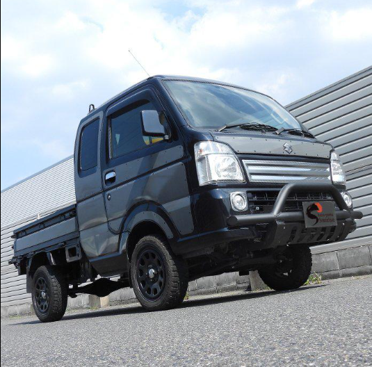 Da16t Mod Bumper with Skid Plate Black for Suzuki Carry Super Carry DA16T ...