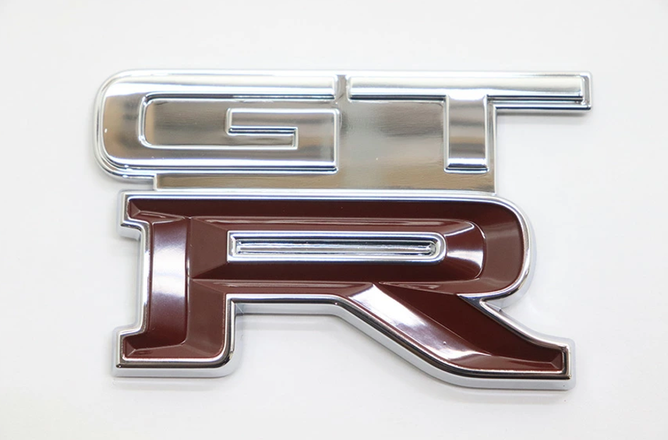 Genuine Nissan SKYLINE GT-R R32 Heritage GT-R Rear Emblem