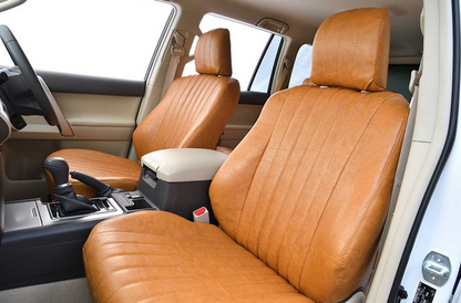غطاء مقعد جلدي بلون الجمل لسيارة لاند كروزر برادو KZJ78G KZJ78W