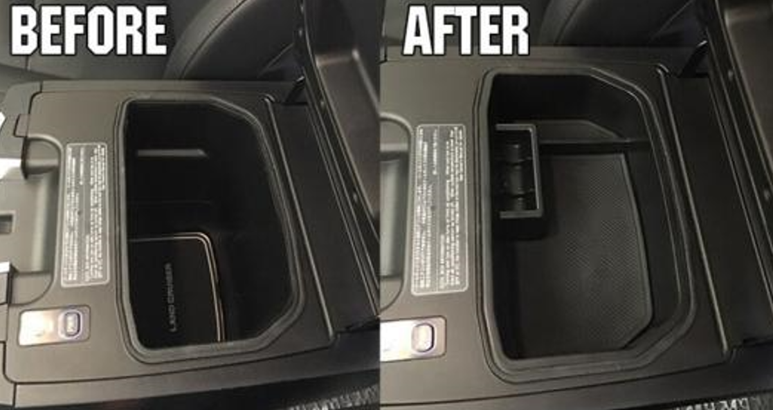 Fit LEXUS LX570 Center armrest Storage tray