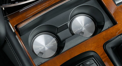 Genuine LEXUS LX570 Cup holder plate set of two 08471-78021